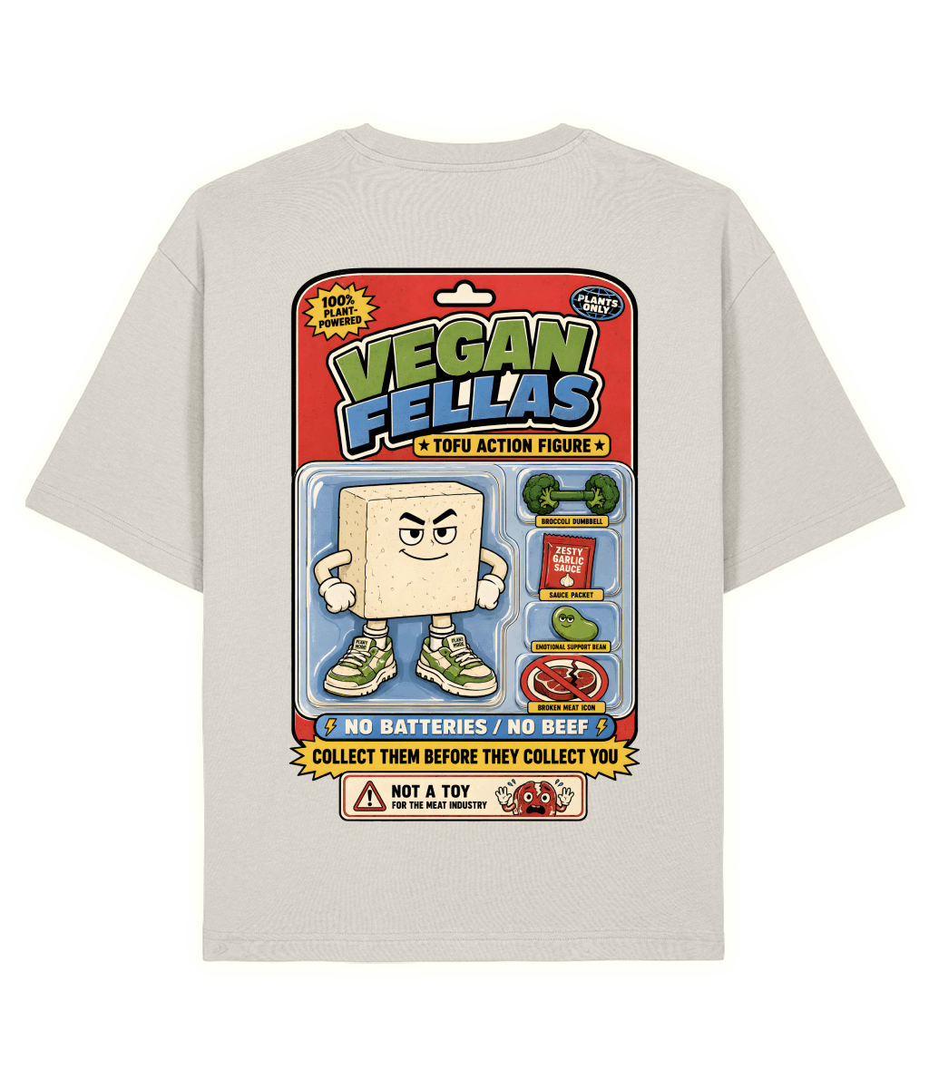 TOFU ACTION FIGURE T-SHIRT
